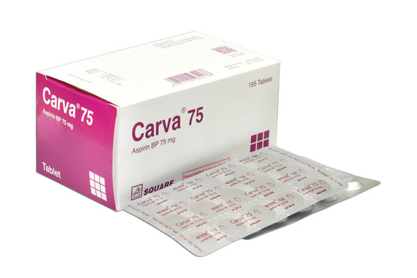 Carva 75 mg Packaging