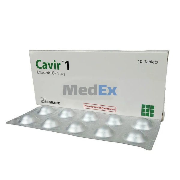 Cavir 1 mg Packaging