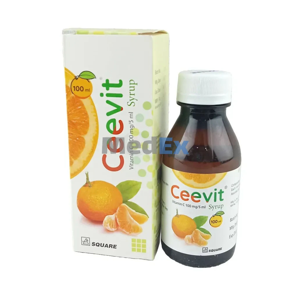 Ceevit 100 mg/5 ml Packaging