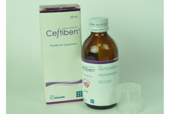 Ceftiben 90 mg/5 ml Packaging