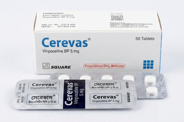 Cerevas 5 mg Packaging