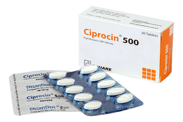 Ciprocin 500 mg Packaging