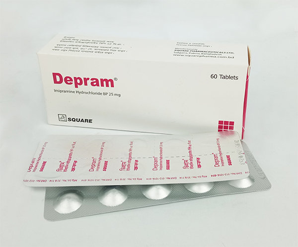 Depram 25 mg Packaging