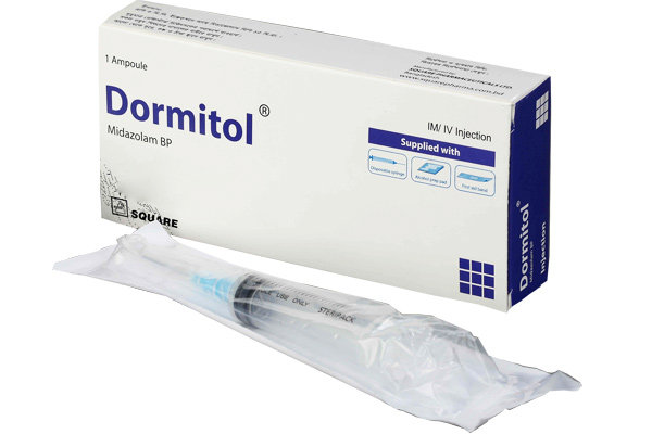 Dormitol 15 mg/3 ml Packaging
