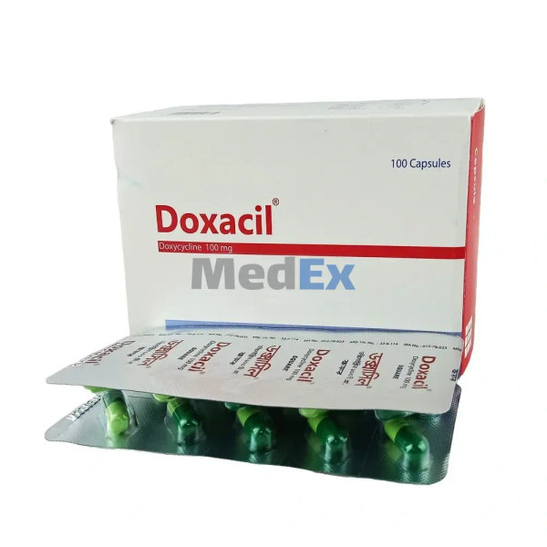 Doxacil 100 mg Packaging