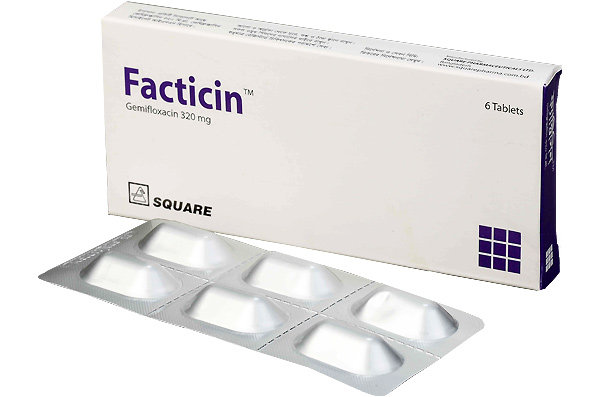 Facticin 320 mg Packaging