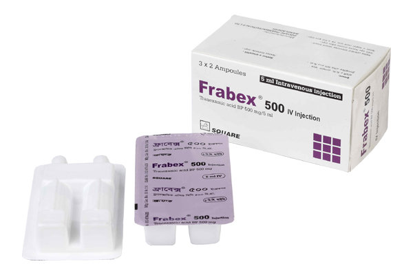 Frabex 500 mg Packaging