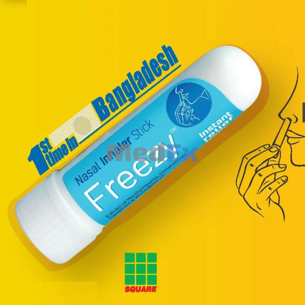Freezy (122.70 mg+415.40 mg+415.40 mg)/gm Packaging