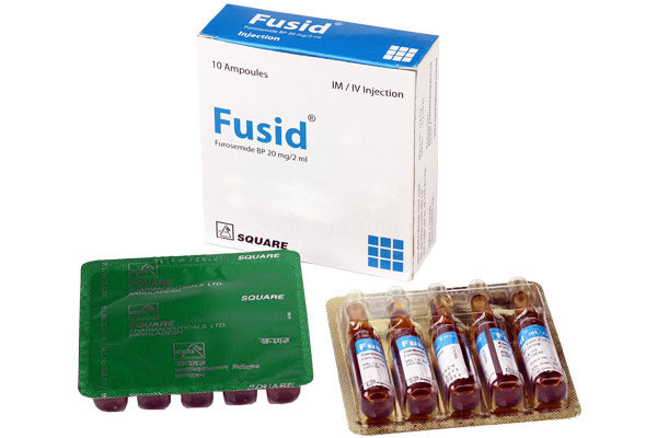 Fusid 20 mg/2 ml Packaging