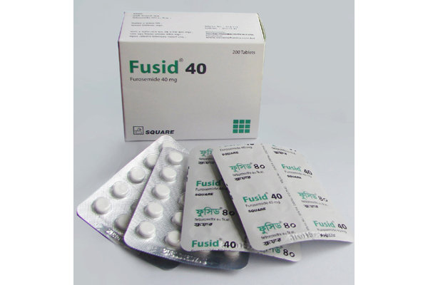 Fusid 40 mg Packaging