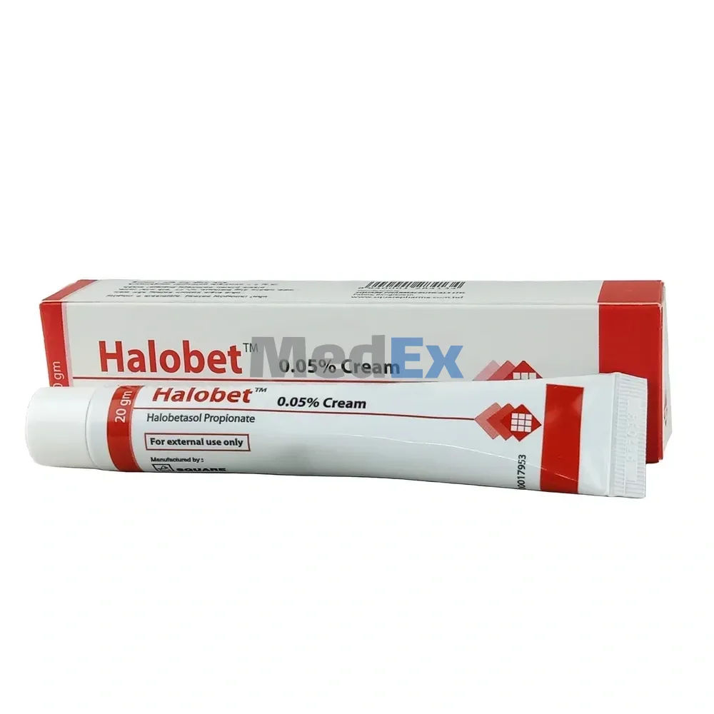 Halobet 0.05% Packaging