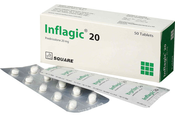 Inflagic 20 mg Packaging