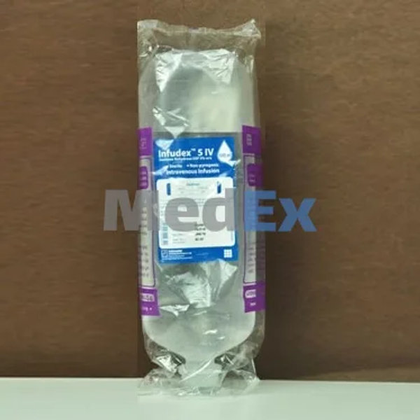 Infudex 5% Packaging