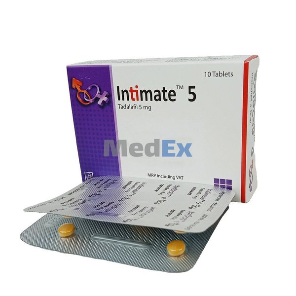 Intimate 5 mg Packaging