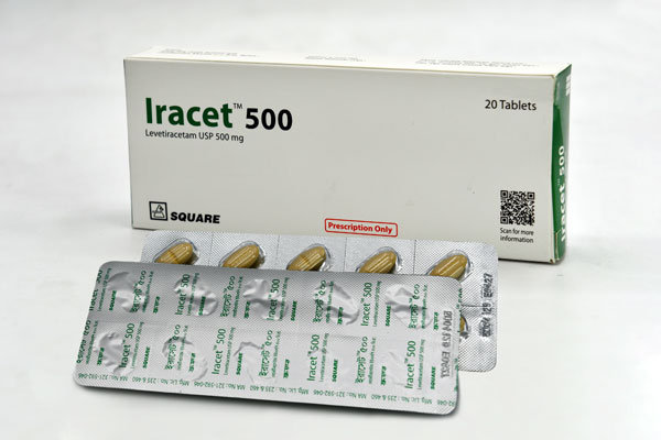 Iracet XR 500 mg Packaging