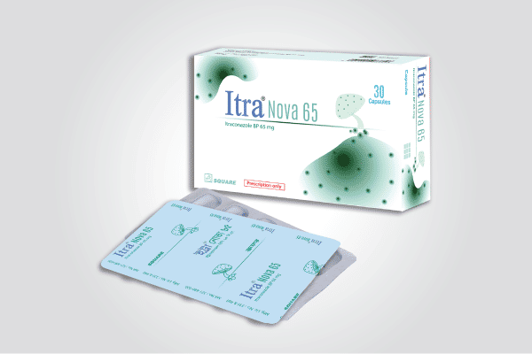 Itra Nova 65 mg Packaging