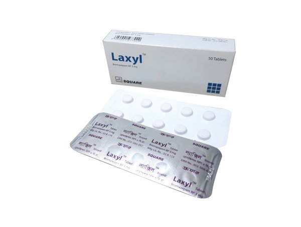 Laxyl 3 mg Packaging