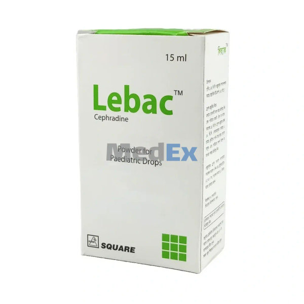 Lebac 125 mg/1.25 ml Packaging