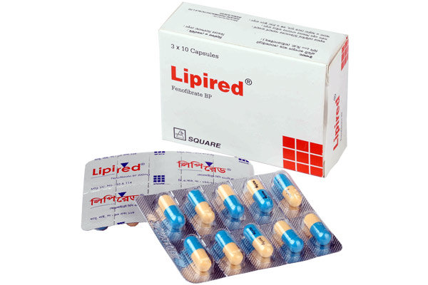 Lipired 200 mg Packaging
