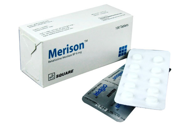 Merison 6 mg Packaging