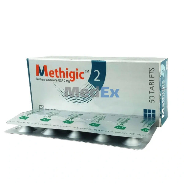 Methigic 2 mg Packaging