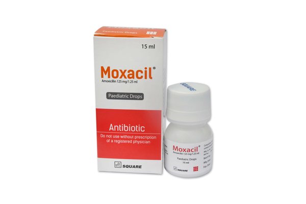 Moxacil 125 mg/1.25 ml Packaging
