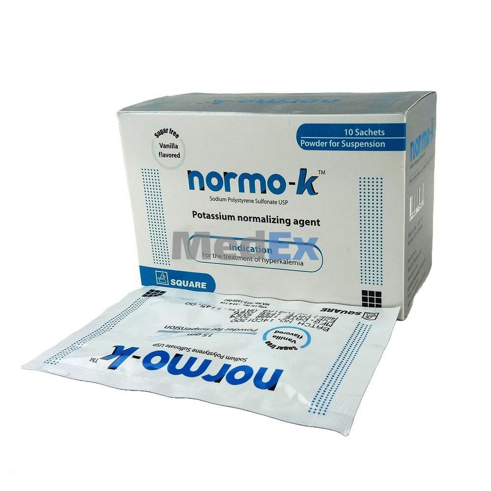 Normo-K 15 gm/sachet Packaging