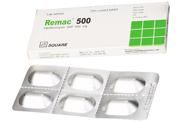 Remac 125 mg/5 ml Packaging