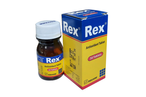 Rex 6 mg+200 mg+50 mg Packaging