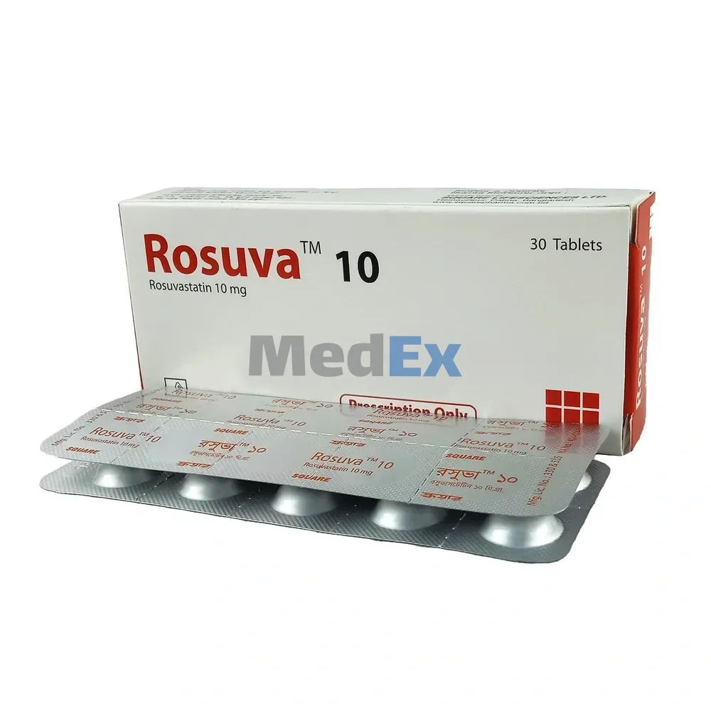Rosuva 10 mg Packaging