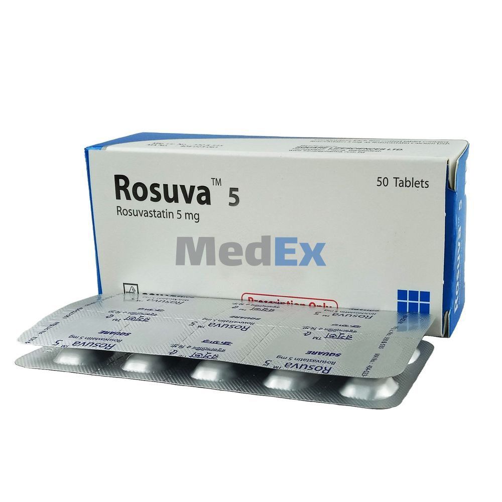 Rosuva 5 mg Packaging