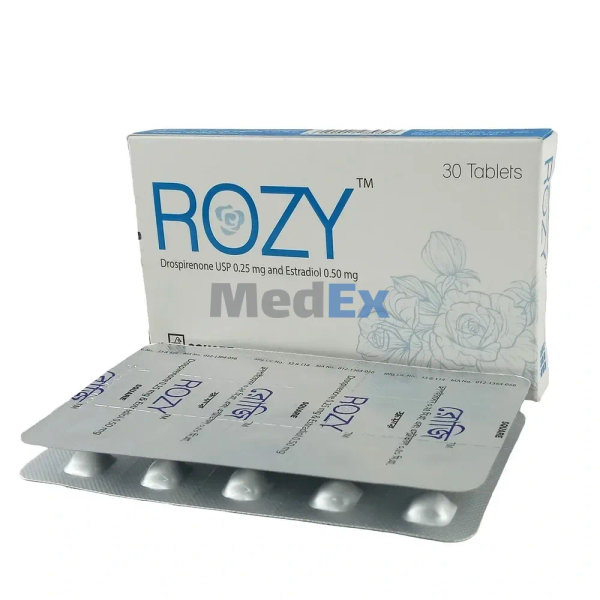 Rozy 0.5 mg+0.25 mg Packaging
