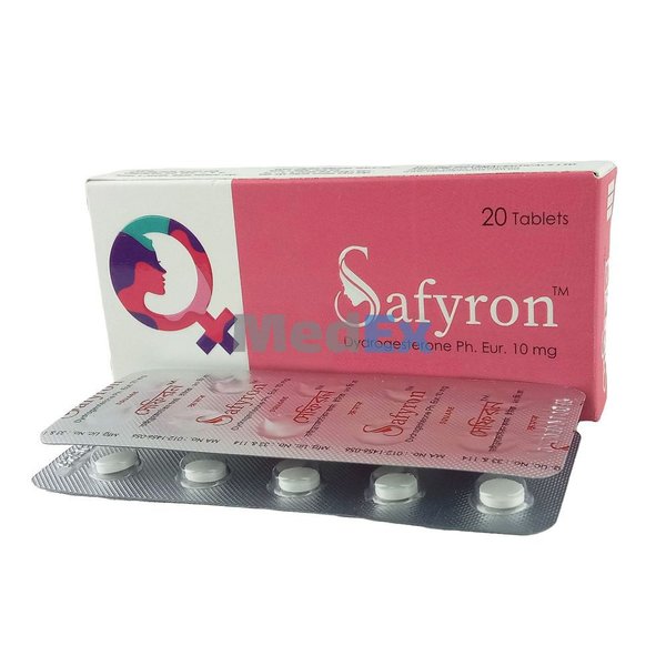 Safyron 10 mg Packaging