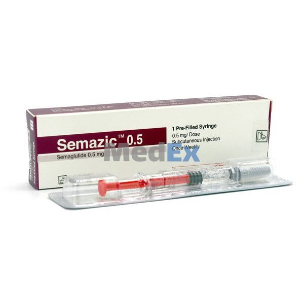 Semazic 0.5 mg/0.375 ml Packaging