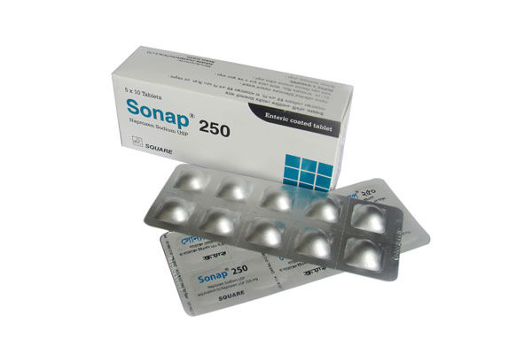 Sonap 250 mg Packaging