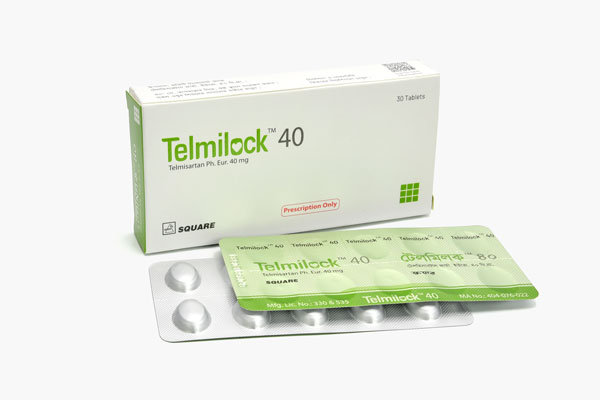 Telmilock 40 mg Packaging
