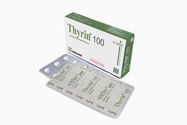 Thyrin 100 mcg Packaging