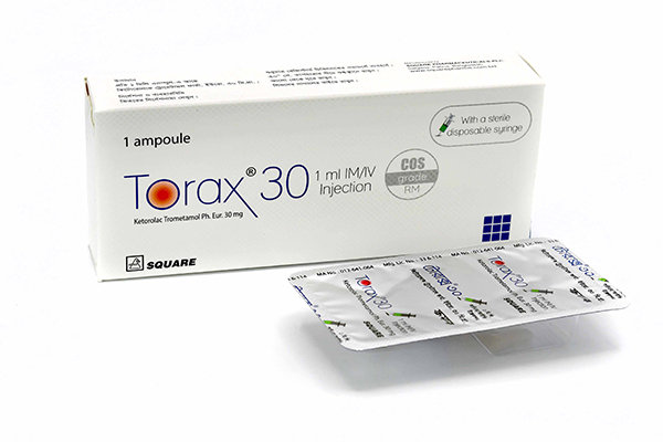 Torax 60 mg/2 ml Packaging