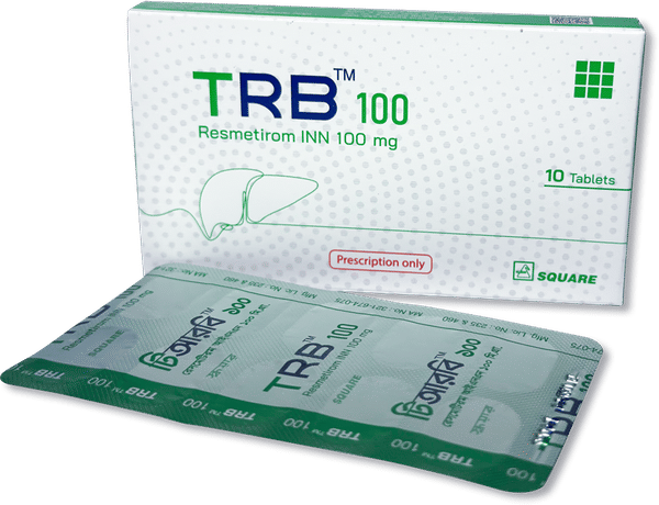 TRB 100 mg Packaging