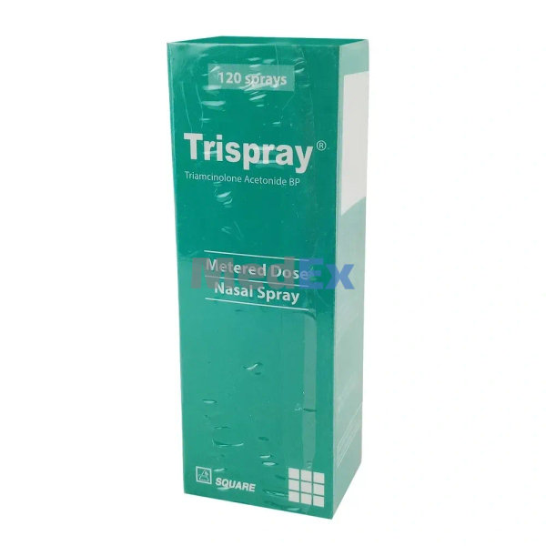 Trispray 55 mcg/spray Packaging