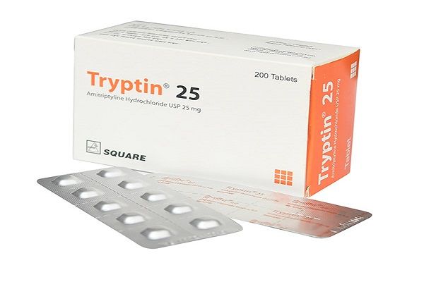 Tryptin 25 mg Packaging