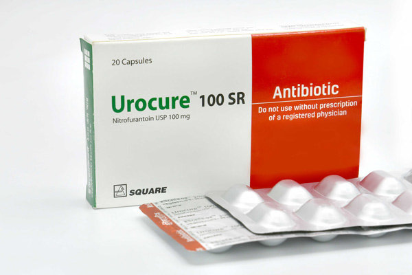 Urocure SR 100 mg Packaging