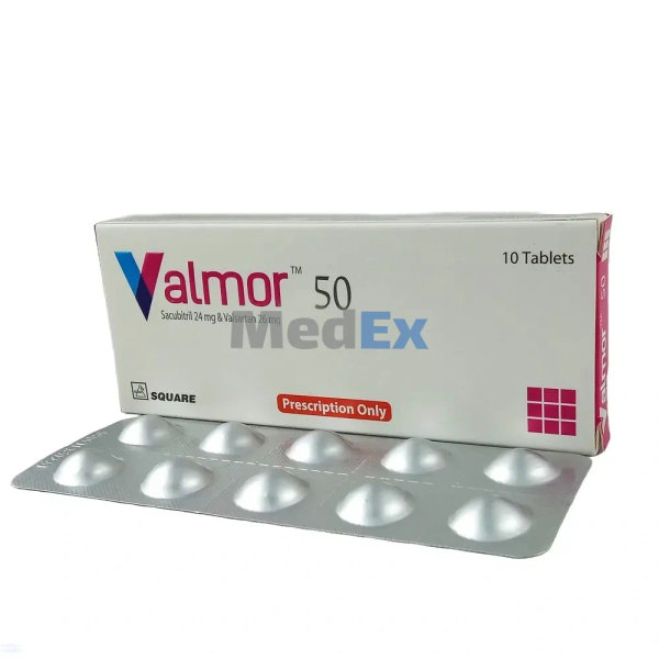 Valmor 24 mg+26 mg Packaging