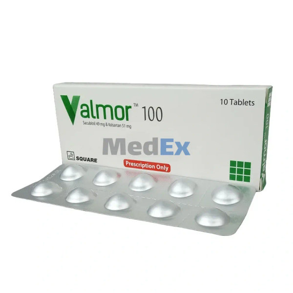 Valmor 49 mg+51 mg Packaging