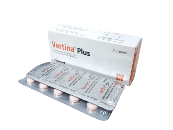 Vertina Plus 25 mg+50 mg Packaging