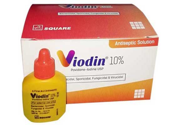 Viodin 5% w/w Packaging