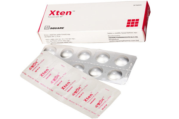 Xten 20 mg Packaging