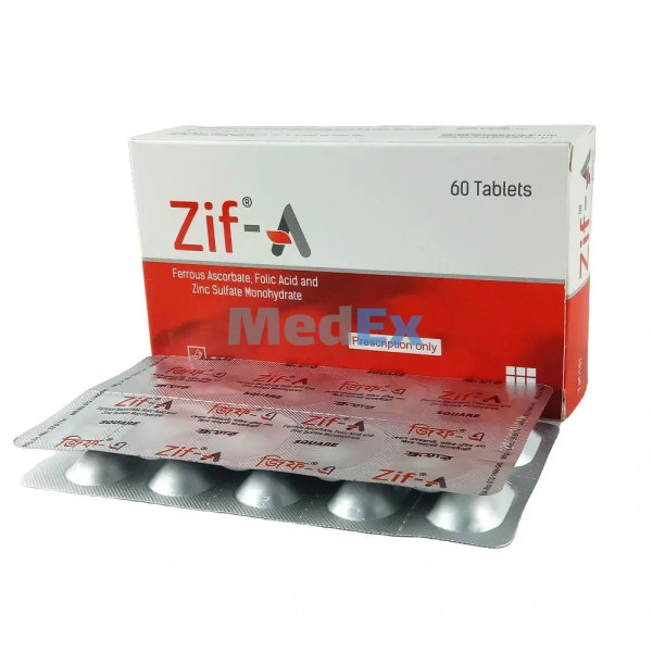Zif-A 48 mg+0.5 mg+22.5 mg Packaging