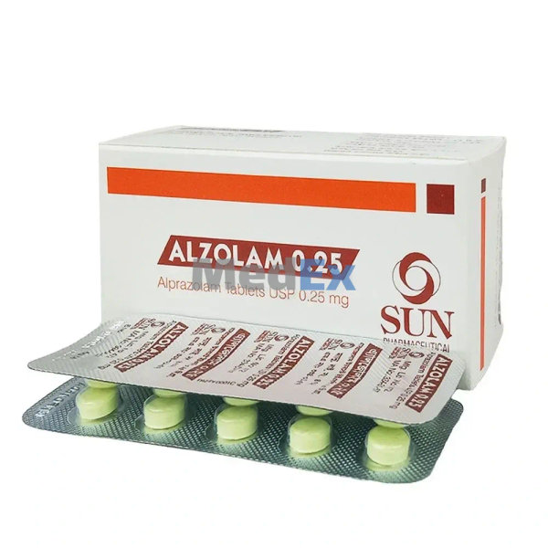 Alzolam 0.25 mg Packaging