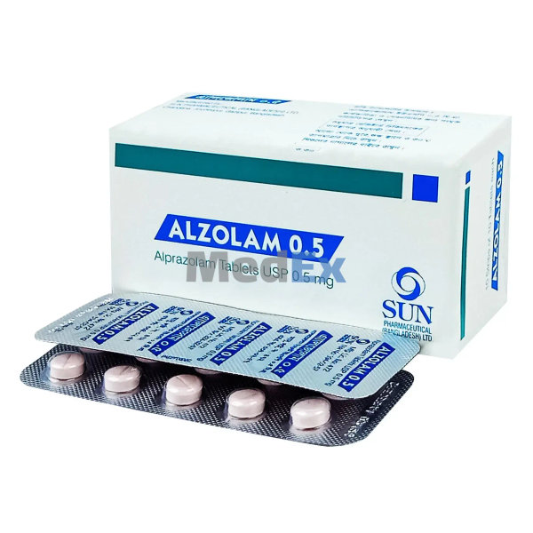 Alzolam 0.5 mg Packaging